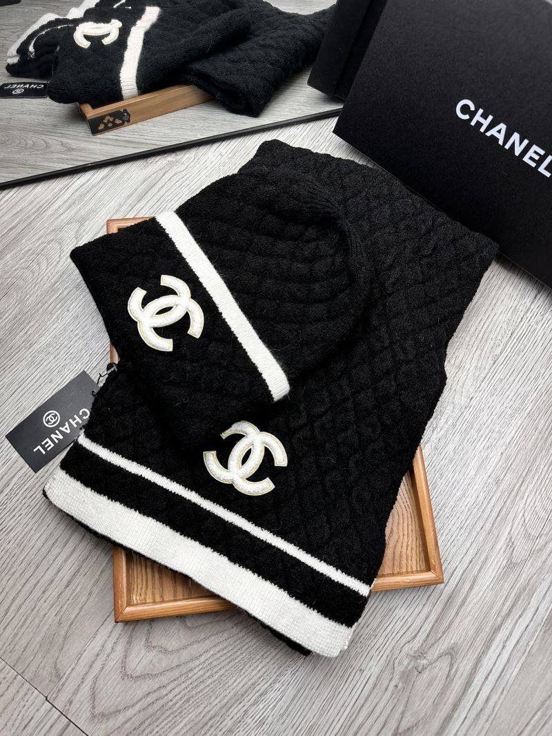 Chanel Caps Scarfs